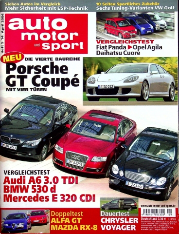 Deckblatt Auto Motor und Sport (09/2004)